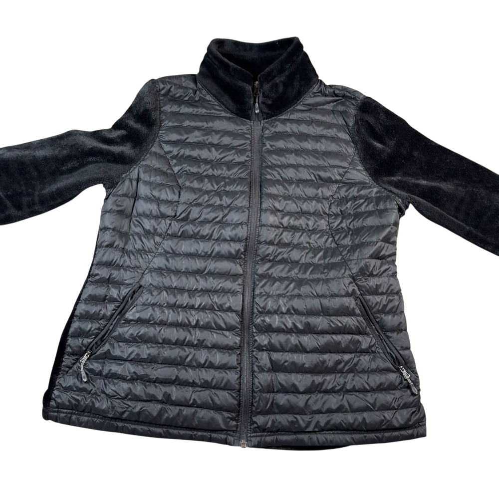 32 Degrees Women's Black Quilted Ultra-Light Down Packable Puffer Jacket Size XL